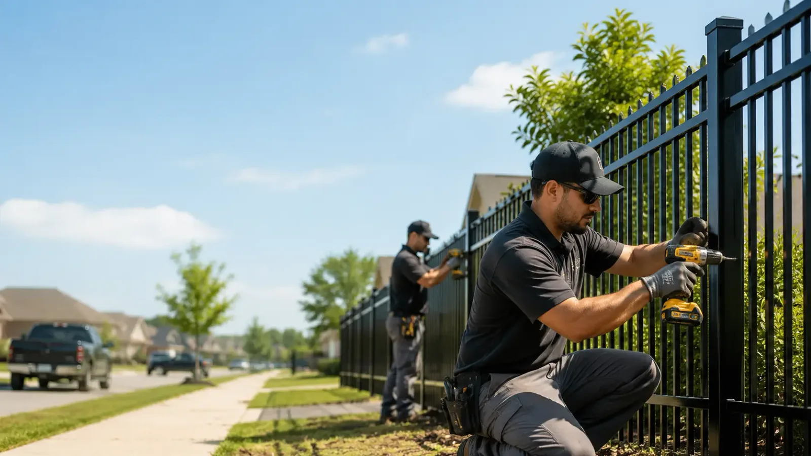 Metal Fence Installation in Arlington, GA